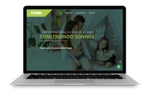 Desenvolvimento de Site Construtora Siega